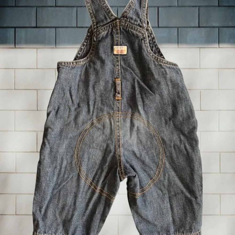 The Children's Place Distressed Jean Overalls
